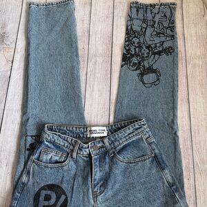 ANGEL TYPE Organics Denim Line Jeans Graphics 28